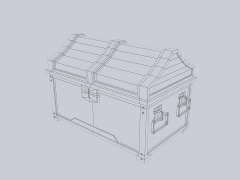 Treasure chest 3D Model