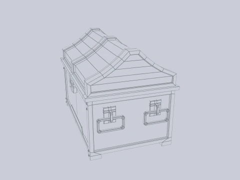 Treasure chest 3D Model