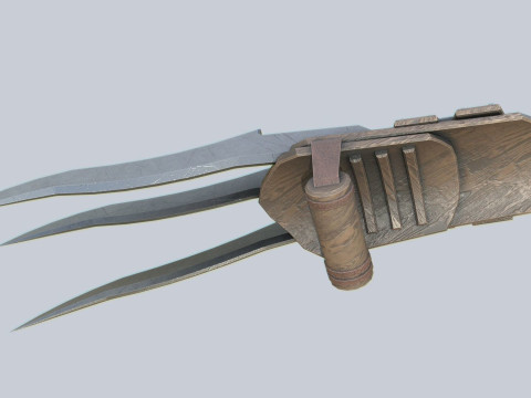 Claw weapon 3D 모델