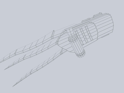 Claw weapon 3D 모델