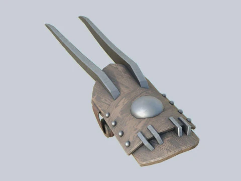 Claw weapon 3D Model