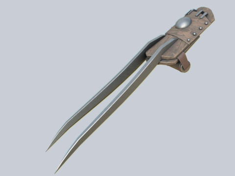 Claw weapon 3D मॉडल