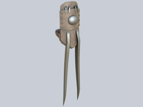 Claw weapon 3D मॉडल