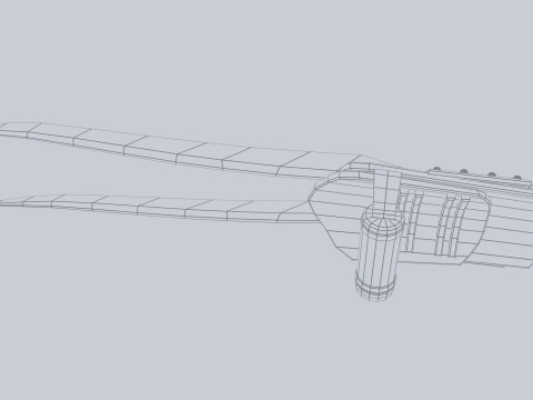 Claw weapon 3D मॉडल