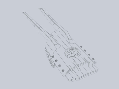 Claw weapon 3D मॉडल