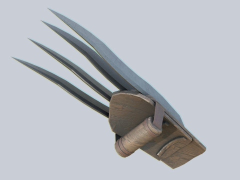 Claw weapon 3D Model