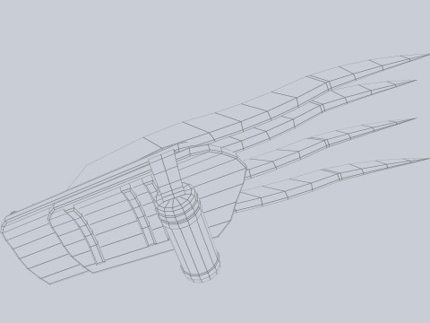 Claw weapon Modèle 3D