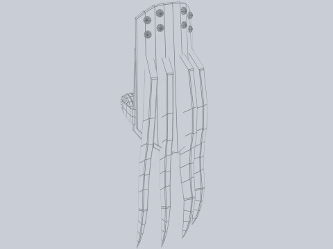Claw weapon Modèle 3D