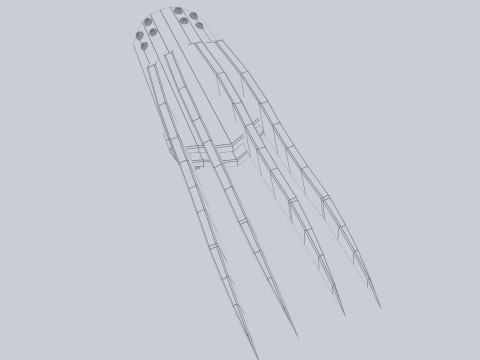Claw weapon Modèle 3D