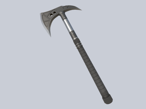 Combat axe Modelo 3D