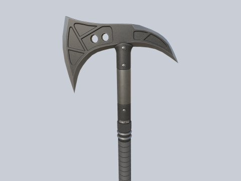 Combat axe Modelo 3D