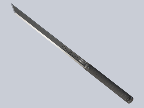 Combat blade Modelo 3D