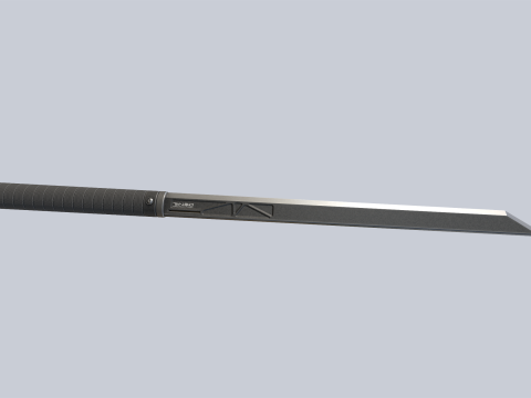 Combat blade Modello 3D