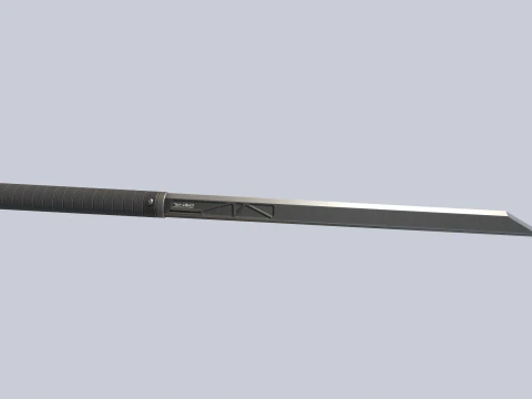 L&acirc;mina de combate Modelo 3D