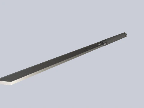 L&acirc;mina de combate Modelo 3D