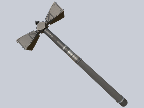 Combat hammer Modelo 3D