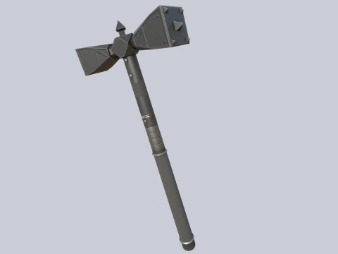 Боевой молот 3D Модель