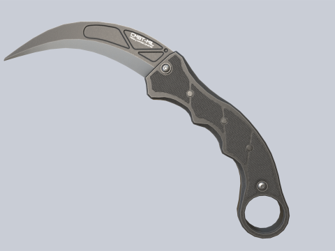 Combat karambit Modelo 3D