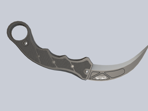 Combat karambit Modèle 3D