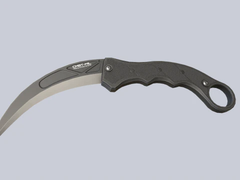 Боевой керамбит 3D Модель