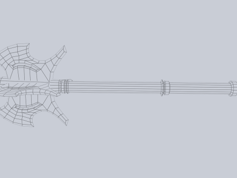 War mace 3D 모델