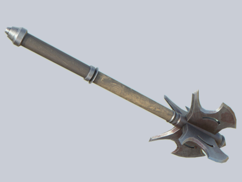 War mace 3D 모델