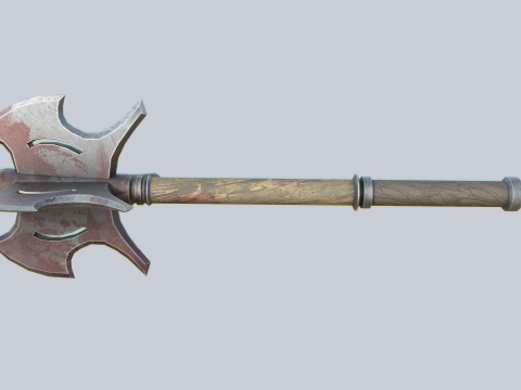 War mace 3D 모델