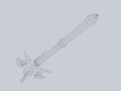 War mace 3D 모델