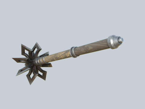 War mace 3D 모델