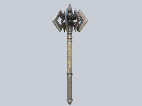 War mace 3D 모델