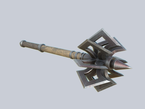 War mace 3D 모델