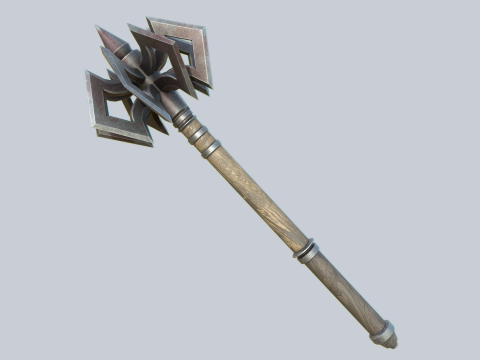 War mace 3D 모델