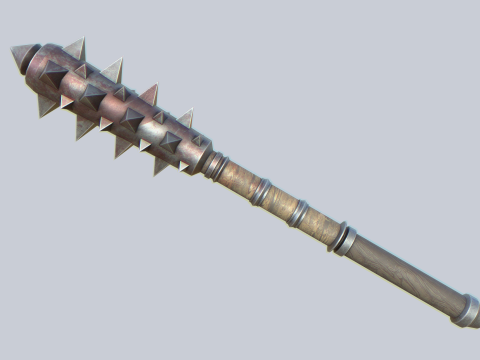War mace Modelo 3D