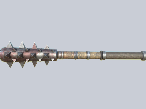 War mace Modello 3D