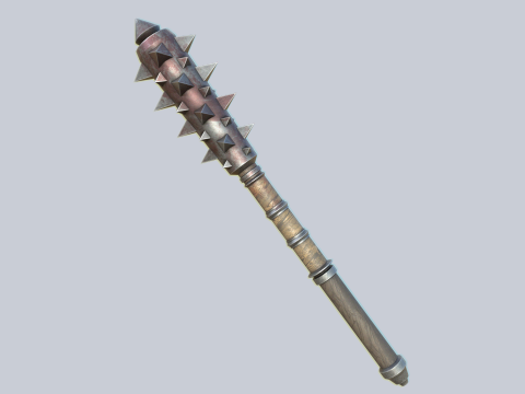 War mace Modello 3D