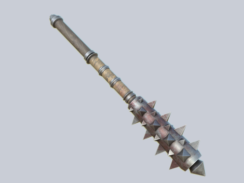 War mace Modello 3D