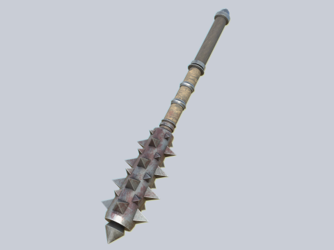 War mace Modello 3D