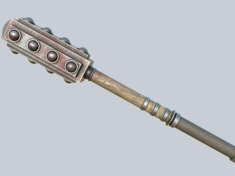 War mace Modelo 3D