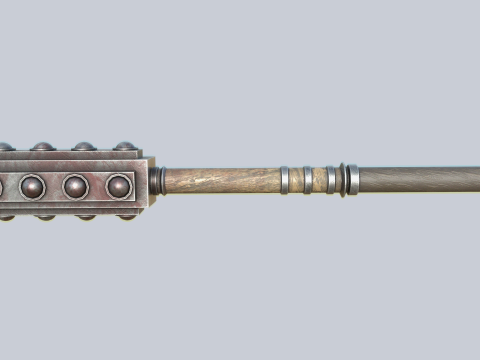 War mace 3D Model