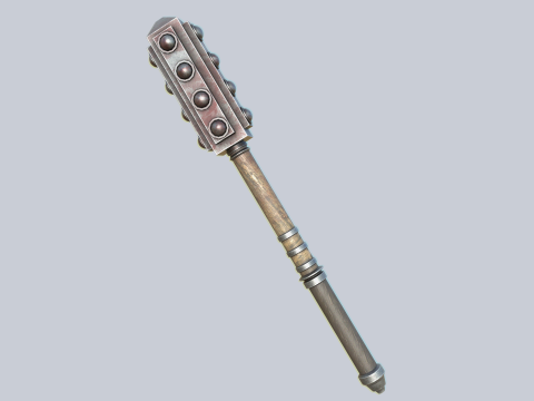 War mace 3D Model