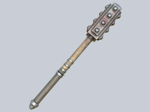 War mace 3D Model