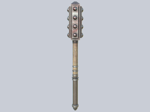 War mace 3D Model