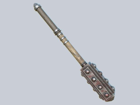War mace 3D Model