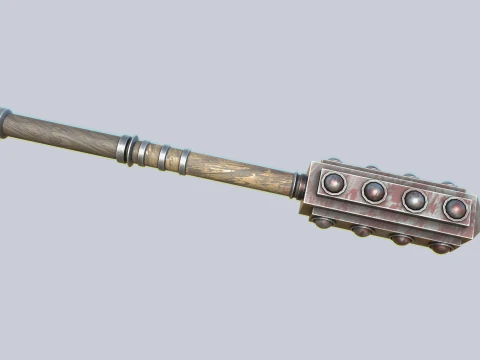 전쟁 철퇴 3D 모델