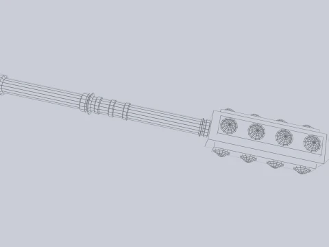 전쟁 철퇴 3D 모델