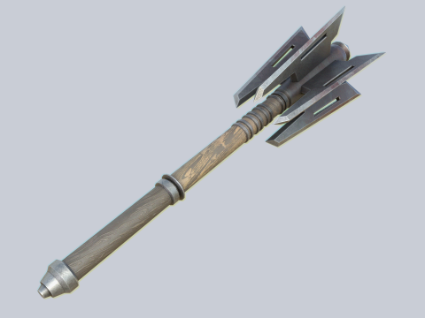 War mace 3D-Modell
