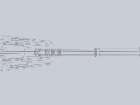 War mace 3D-Modell