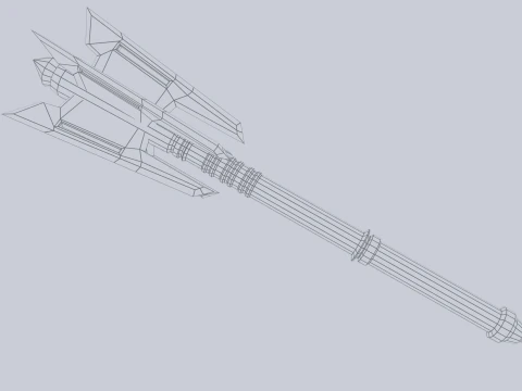 Бойова булава 3D Модель