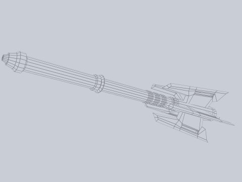 War mace 3D-Modell