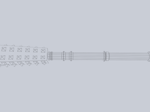 War mace Modelo 3D